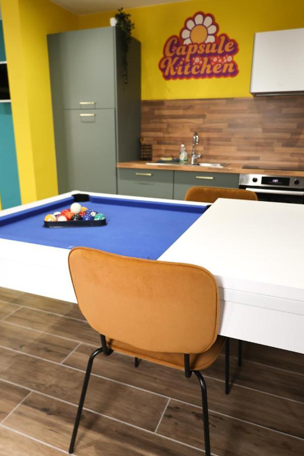 Capsule Groovy-Jacuzzi-Sauna-Billard-Netflix- Nintendo Switch & Jeux Монс Экстерьер фото